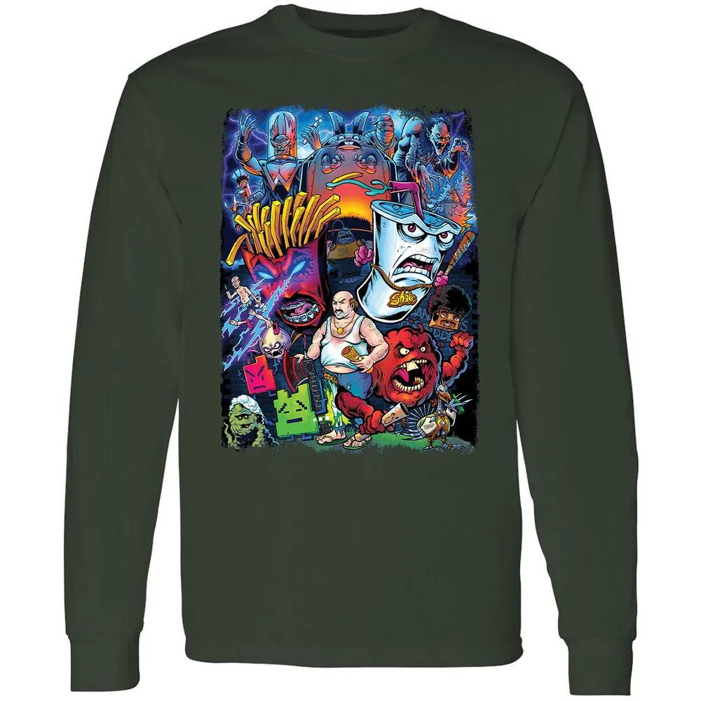 Long Sleeve T-Shirt - 3D1MWPBG - Forest Green - 4