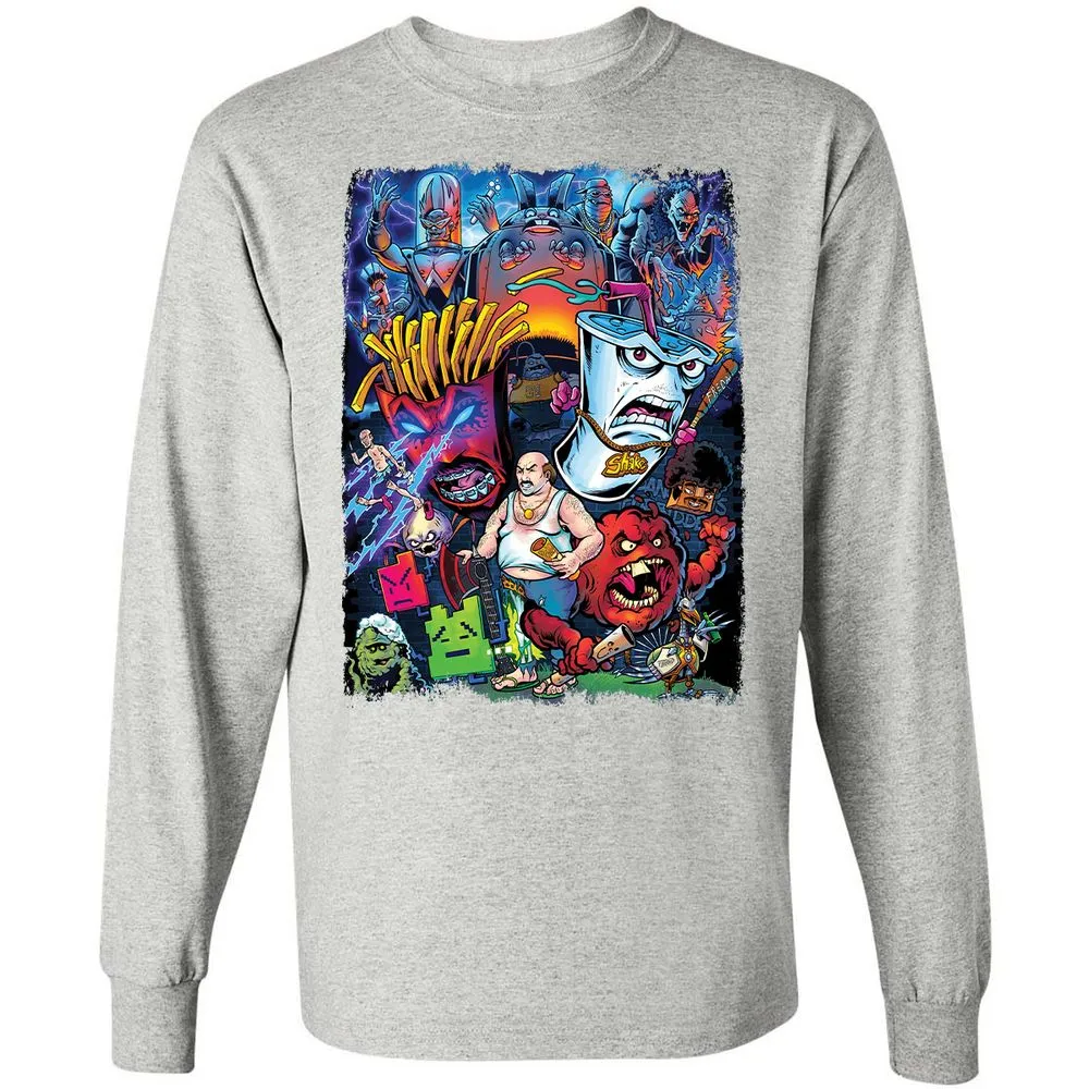Long Sleeve T-Shirt - 3D1MWPBG - Ash - 7