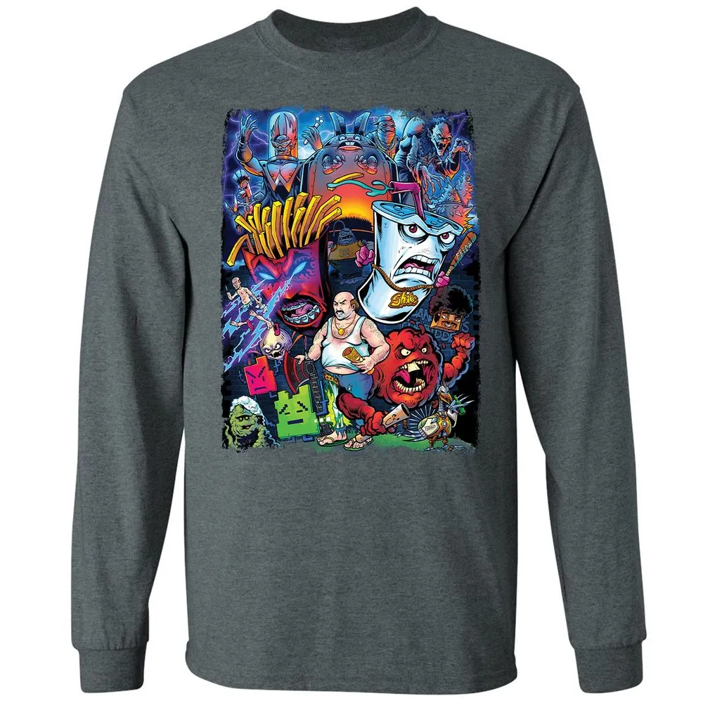Long Sleeve T-Shirt - 3D1MWPBG - Dark Heather - 15