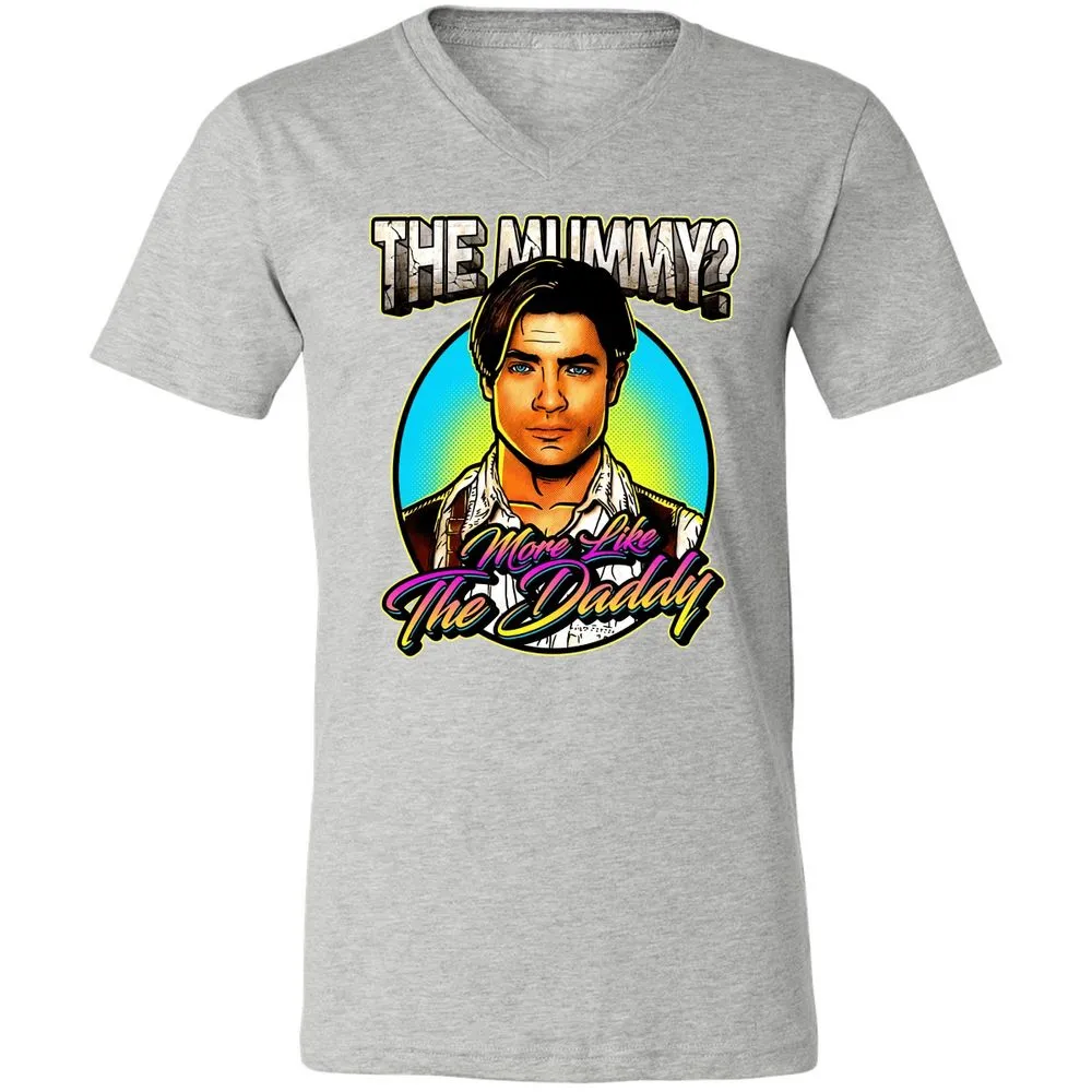 Unisex V-Neck T-Shirt - VYGZNWSP - Athletic Heather - 7