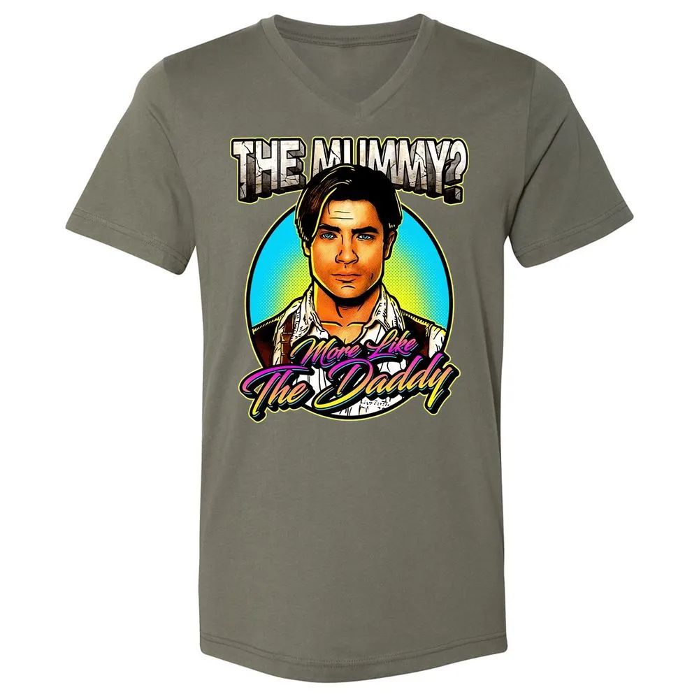 Unisex V-Neck T-Shirt - VYGZNWSP - Military Green - 10