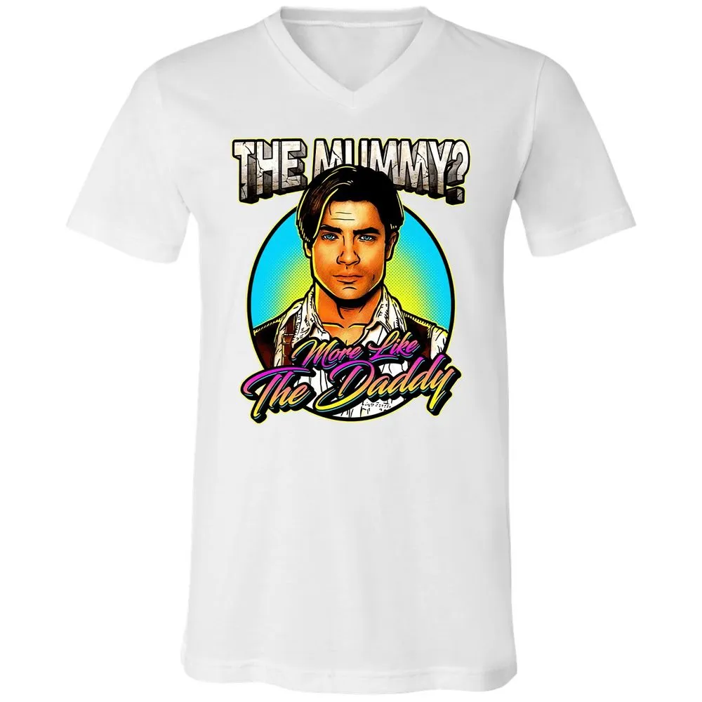 Unisex V-Neck T-Shirt - VYGZNWSP - White - 5