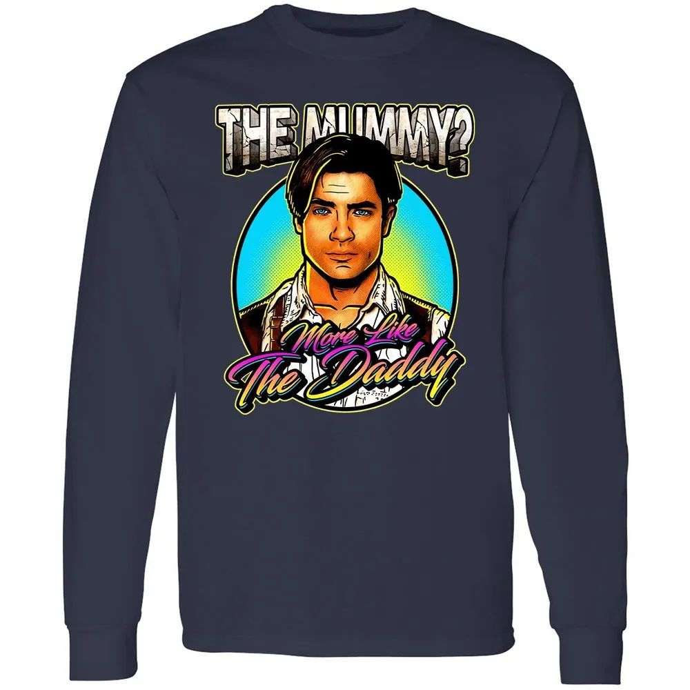 Long Sleeve T-Shirt - 4MQCWX6J - Navy - 2