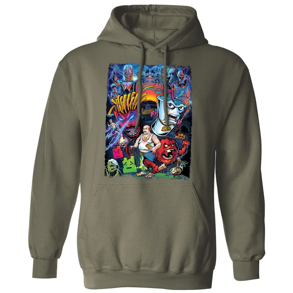 Classic Unisex Hoodie - GUR7VKRJ - Military Green - 4