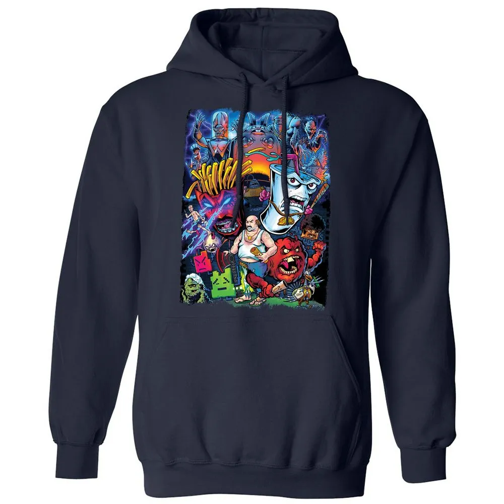Classic Unisex Hoodie - GUR7VKRJ - Navy - 2