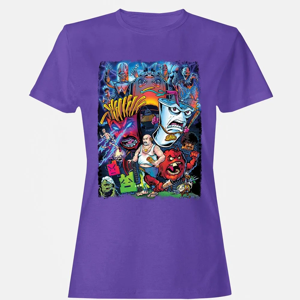 Women's T-Shirt - Q5DUQM54 - Purple - 12