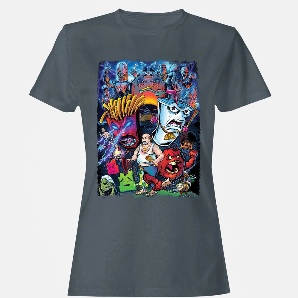 Women's T-Shirt - Q5DUQM54 - Charcoal - 3