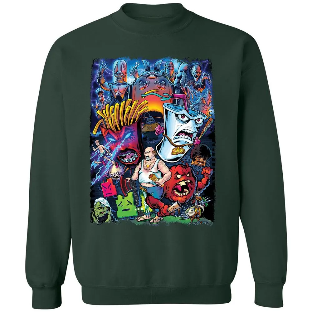 Classic Unisex Sweatshirt - BMNKE7QM - Forest Green - 4
