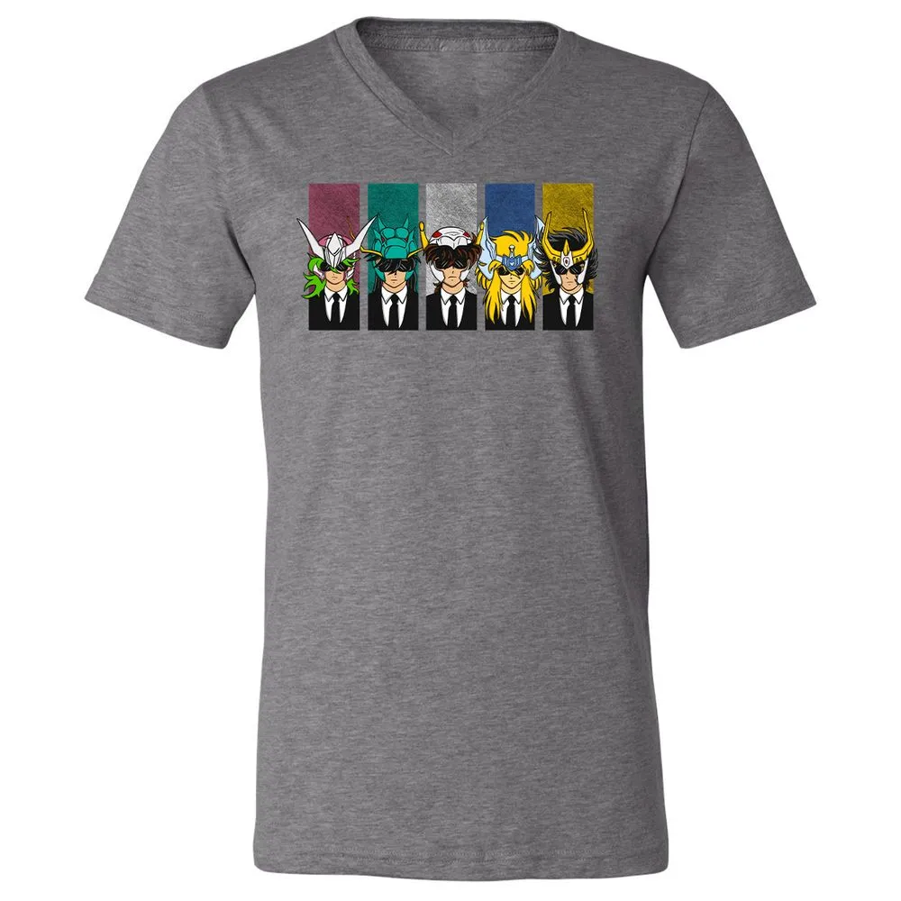Unisex V-Neck T-Shirt - UG8762HX - Deep Heather - 13