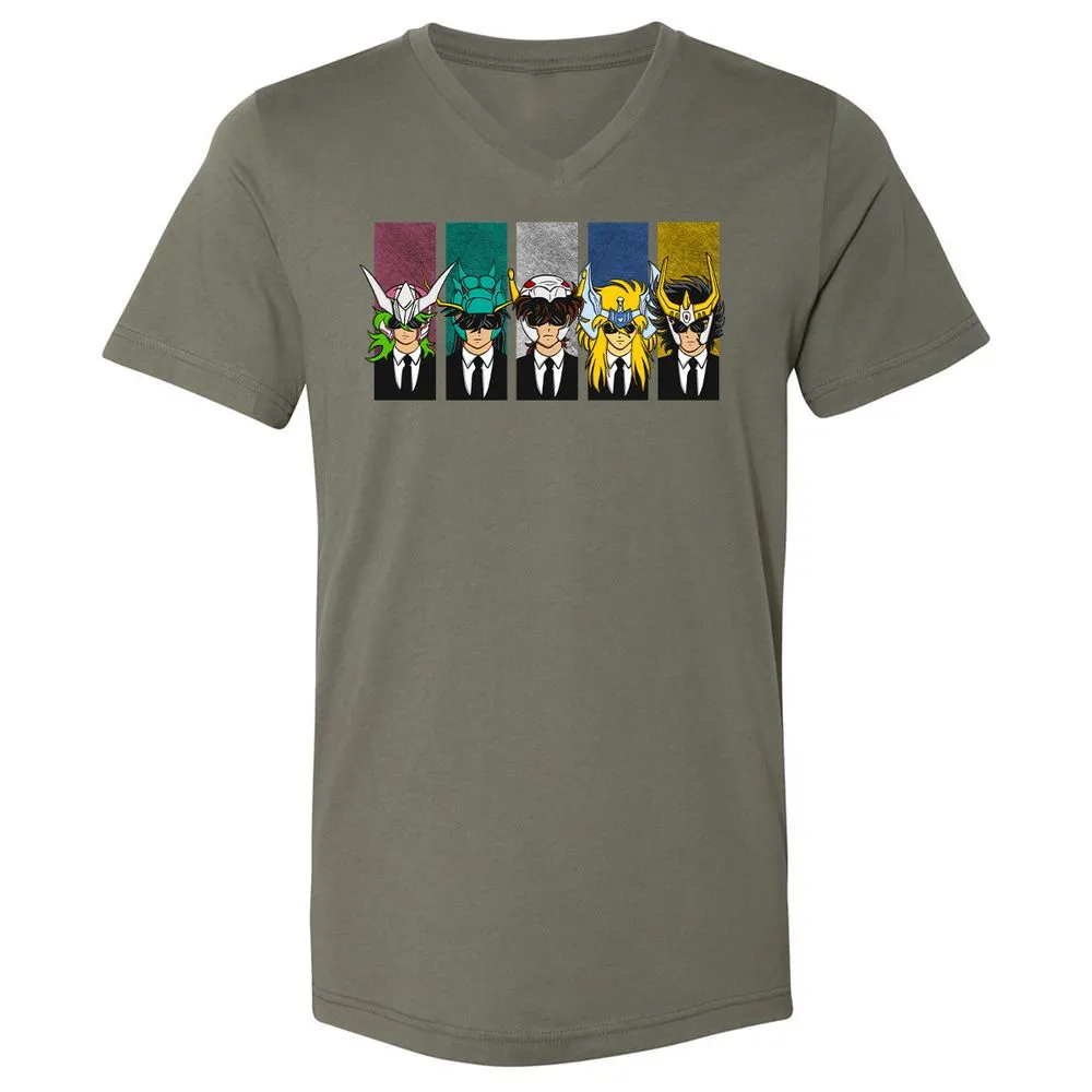 Unisex V-Neck T-Shirt - UG8762HX - Military Green - 10