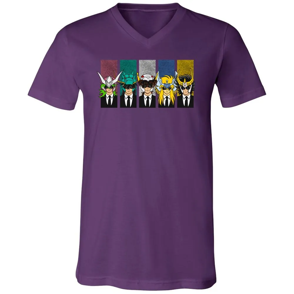 Unisex V-Neck T-Shirt - UG8762HX - Team Purple - 9