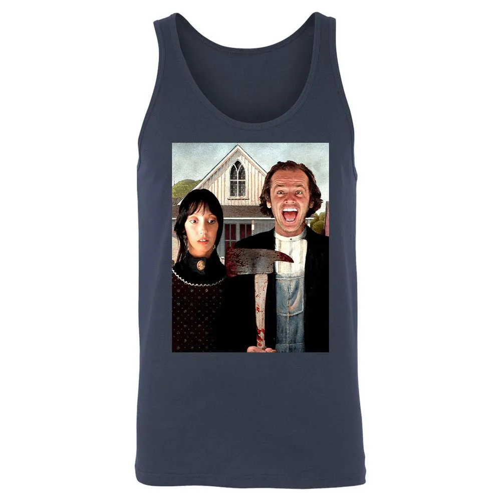 Unisex Jersey Tank - X28HWX66 - Navy - 2