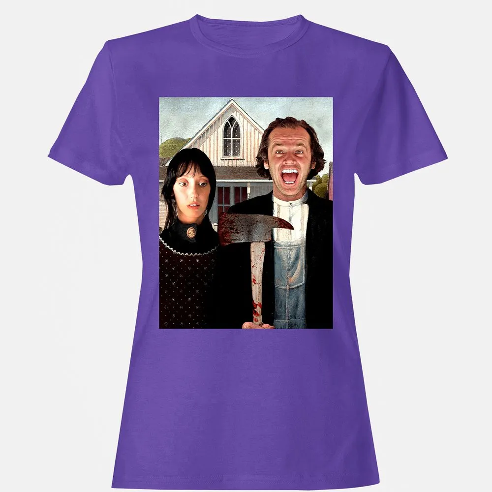 Women's T-Shirt - KU4Q56XE - Purple - 12
