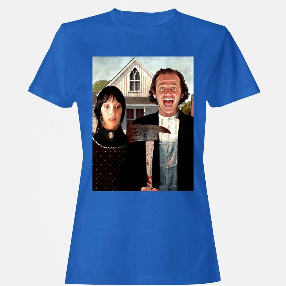 Women's T-Shirt - KU4Q56XE - Royal - 14