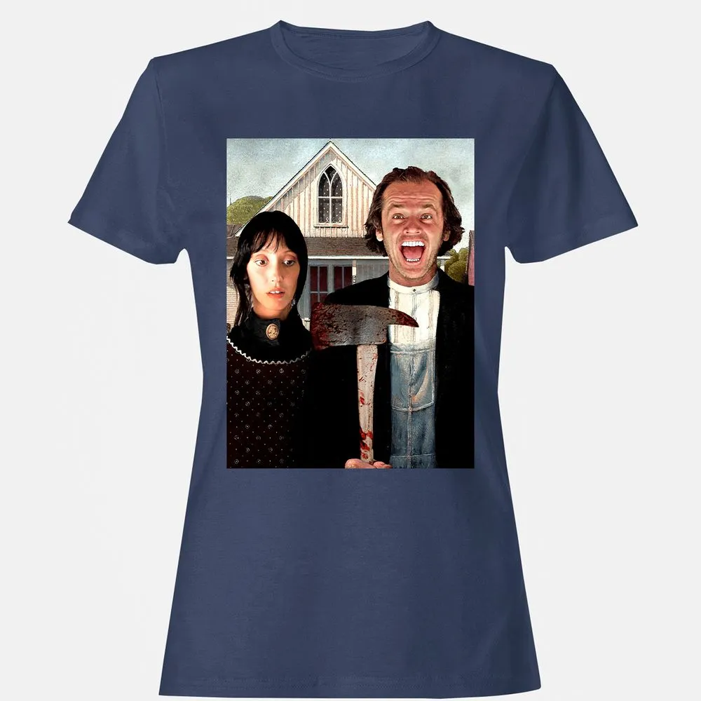 Women's T-Shirt - KU4Q56XE - Navy - 10
