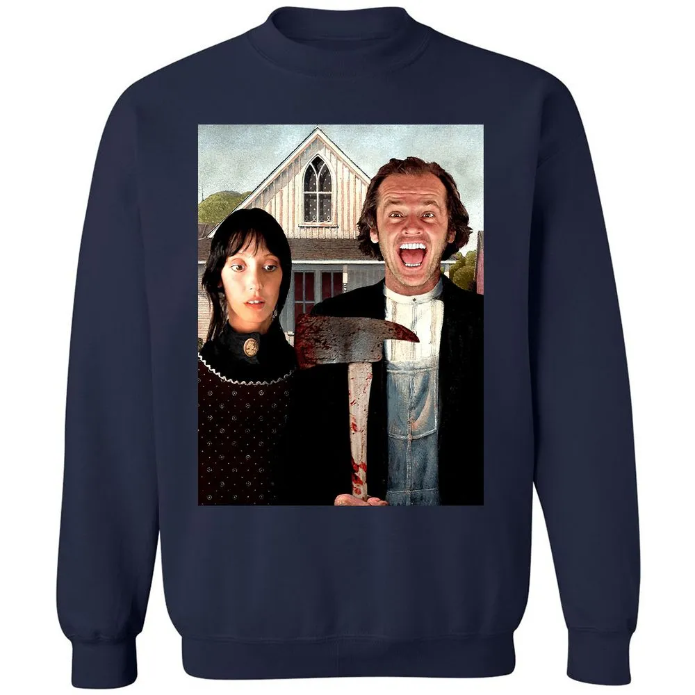 Classic Unisex Sweatshirt - BZVWX239 - Navy - 2