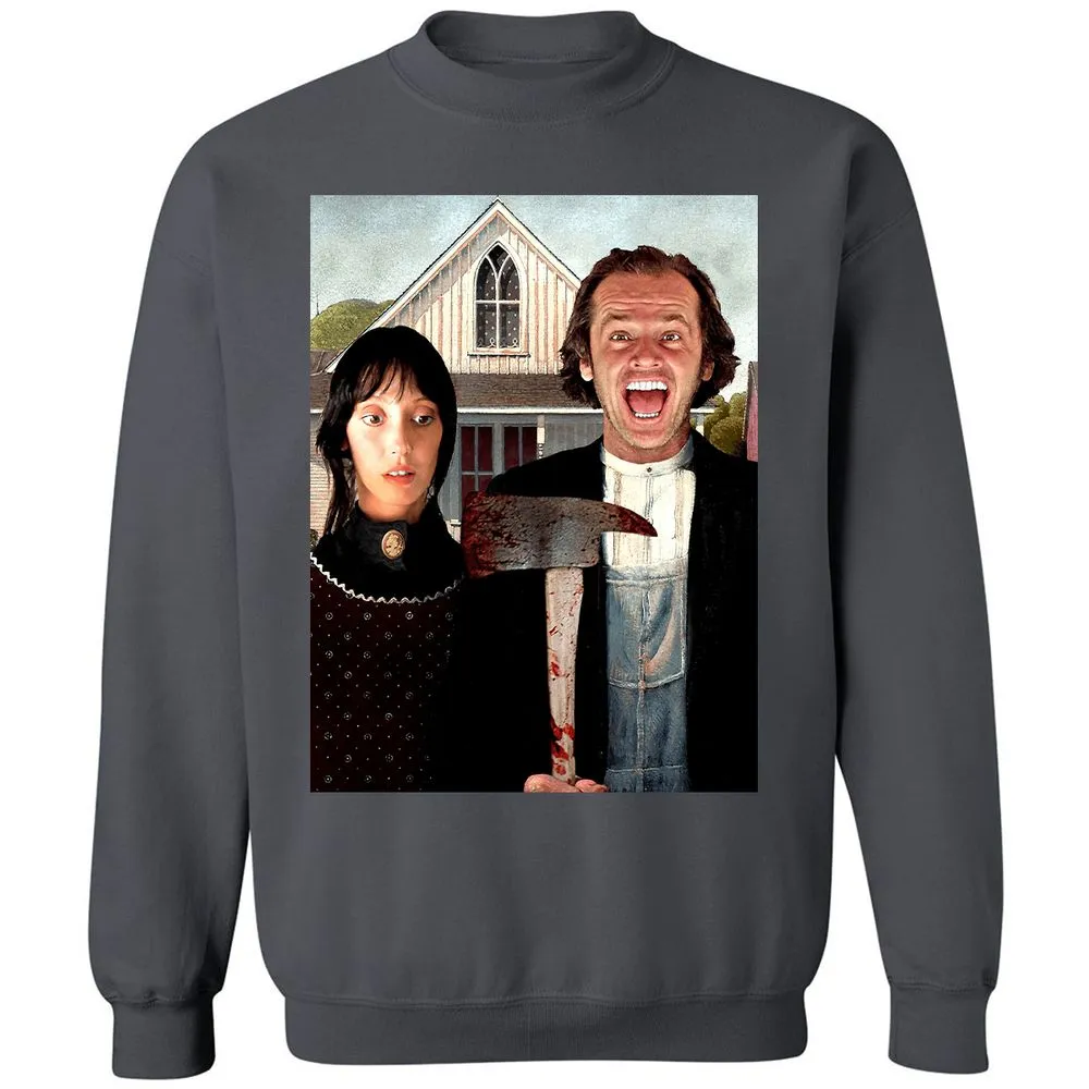 Classic Unisex Sweatshirt - BZVWX239 - Charcoal - 7