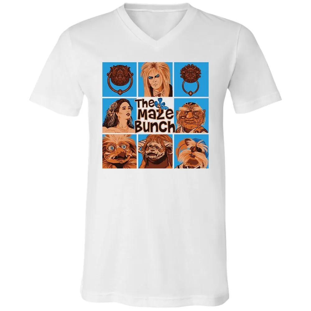 Unisex V-Neck T-Shirt - 4XBNXZZ5 - White - 5