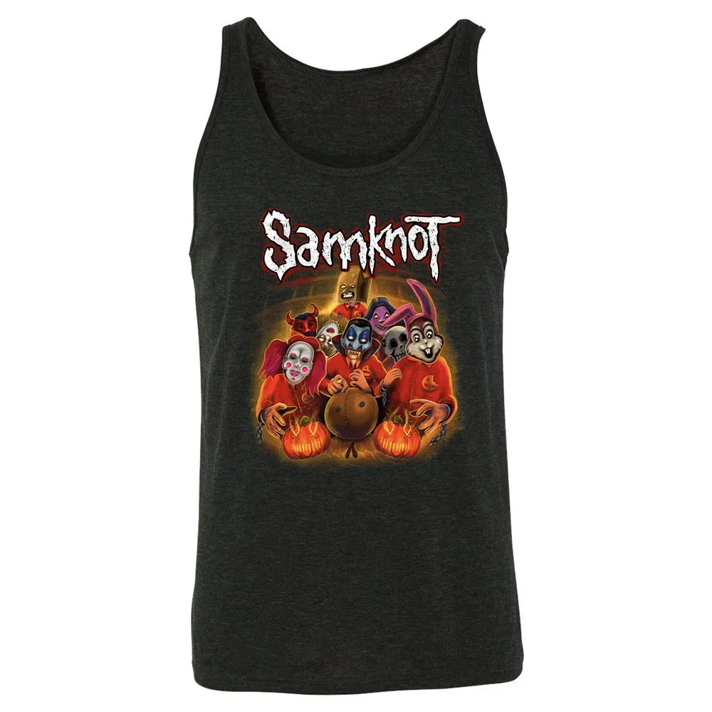Unisex Jersey Tank - MN48MGBM - Charcoal Black Triblend - 5