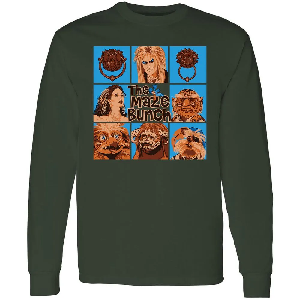 Long Sleeve T-Shirt - ZJTCVZF5 - Forest Green - 4
