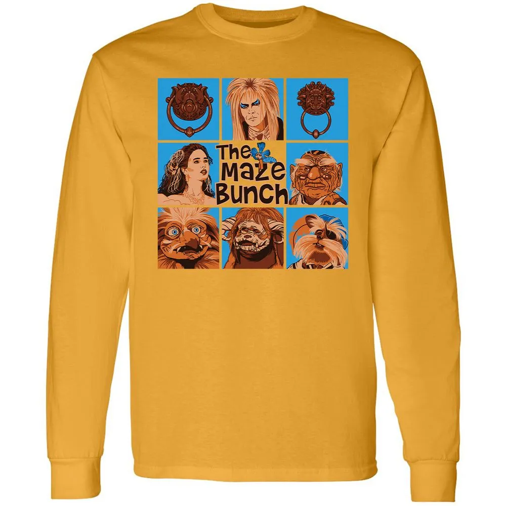 Long Sleeve T-Shirt - ZJTCVZF5 - Gold - 9