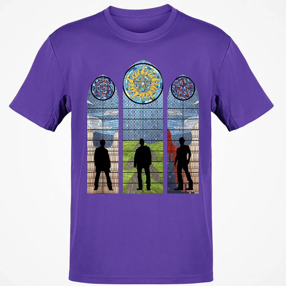 Classic Unisex T-Shirt - X3XGTMB4 - Purple - 9
