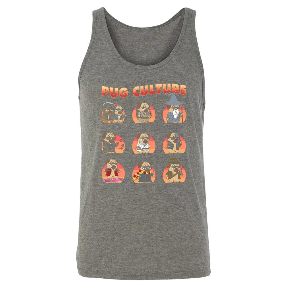 Unisex Jersey Tank - NGKKW8DQ - Grey Triblend - 8