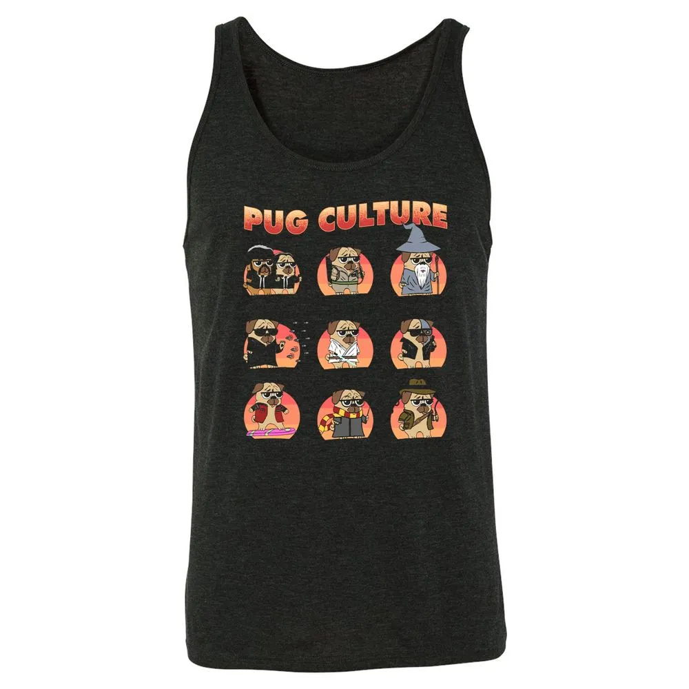 Unisex Jersey Tank - NGKKW8DQ - Charcoal Black Triblend - 5