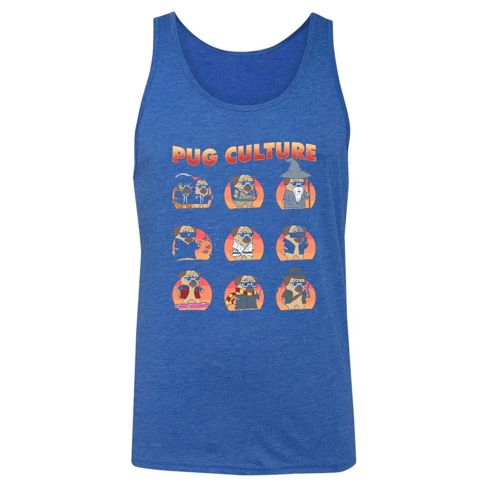 Unisex Jersey Tank - NGKKW8DQ - True Royal Triblend - 12