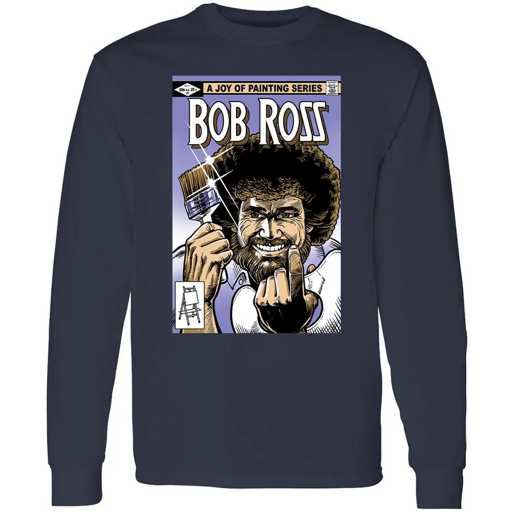 Long Sleeve T-Shirt - 2BLZ314Q - Navy - 2