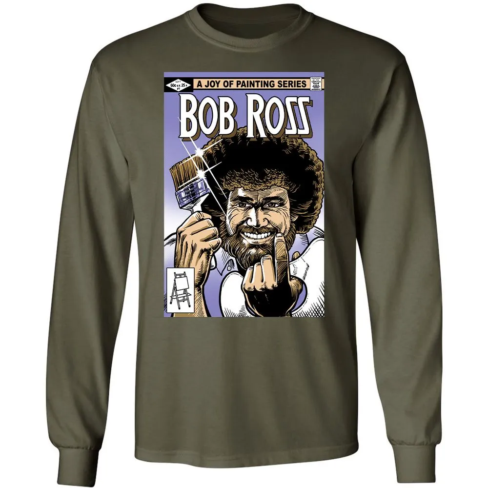 Long Sleeve T-Shirt - 2BLZ314Q - Military Green - 16