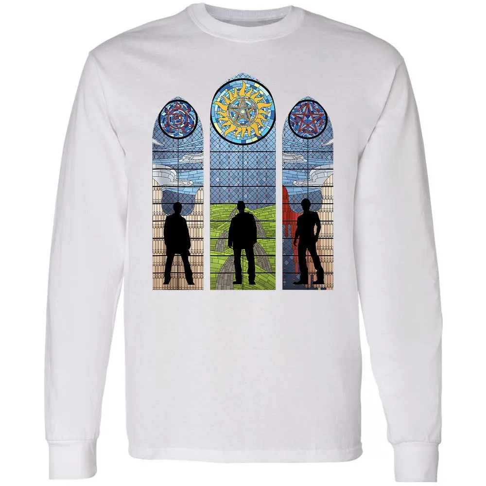 Long Sleeve T-Shirt - YDJK9U5Y - White - 5