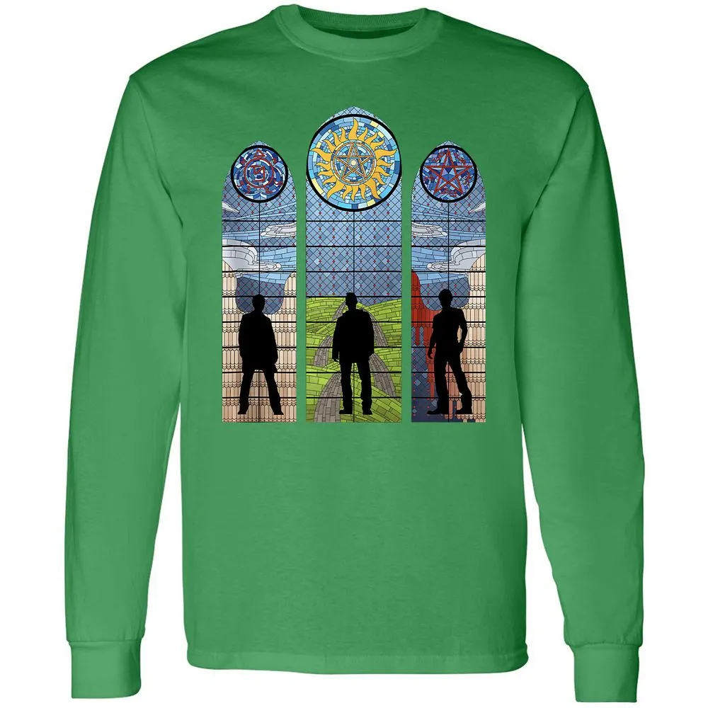 Long Sleeve T-Shirt - YDJK9U5Y - Irish Green - 10
