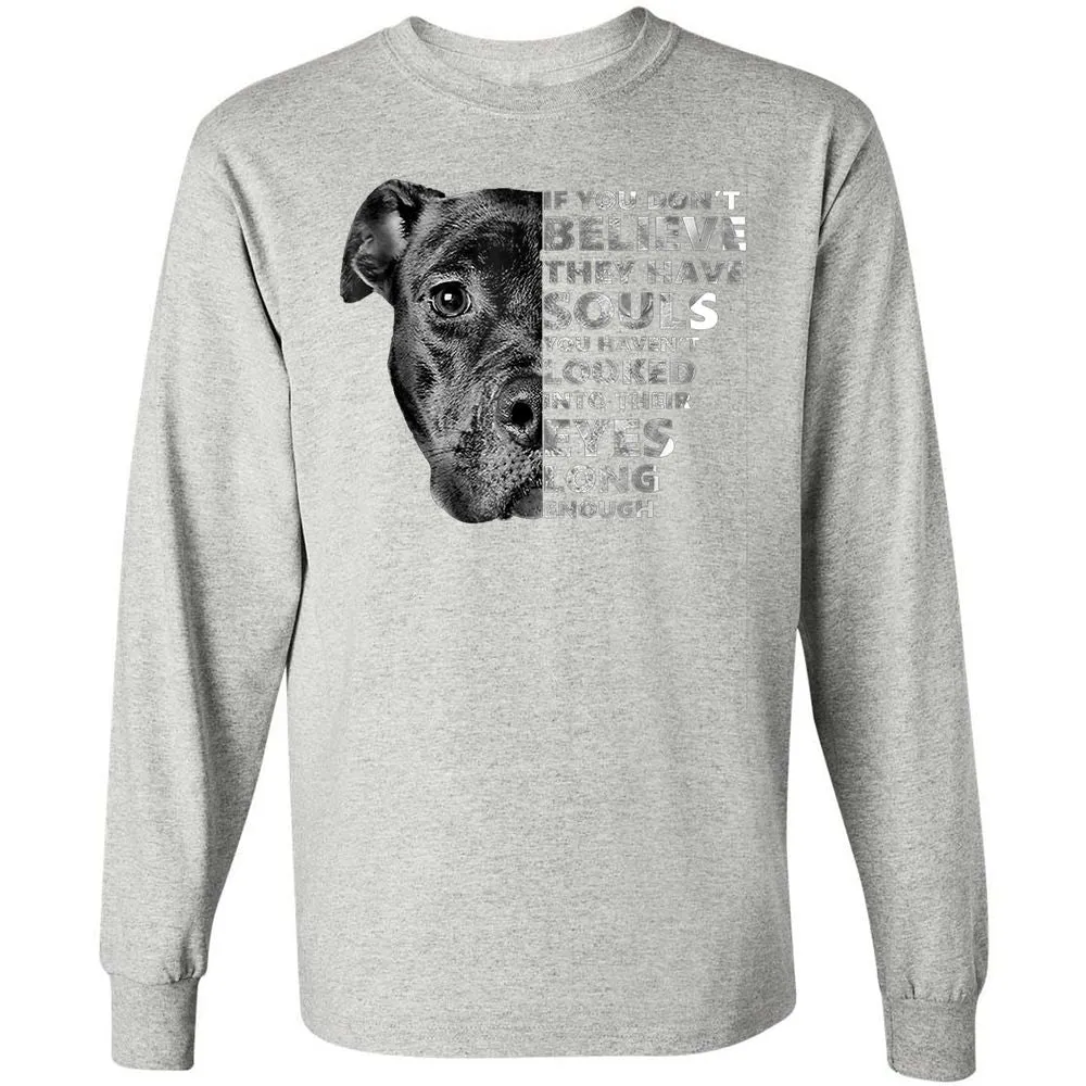 Long Sleeve T-Shirt - GBZFAMWP - Ash - 7