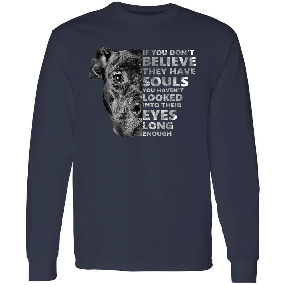 Long Sleeve T-Shirt - GBZFAMWP - Navy - 2