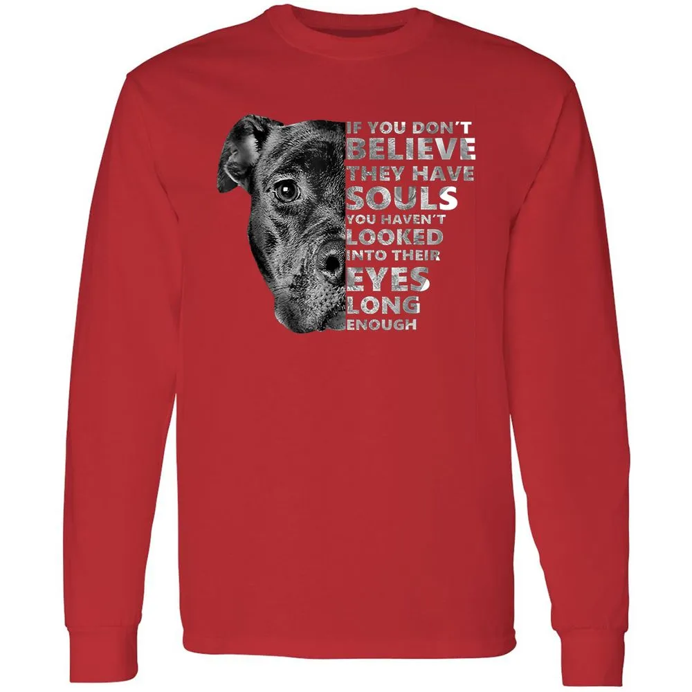 Long Sleeve T-Shirt - GBZFAMWP - Red - 14