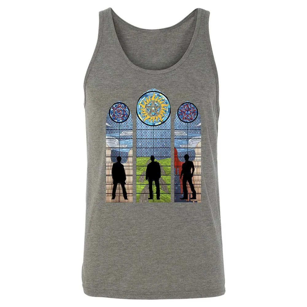 Unisex Jersey Tank - RPSEPZNS - Grey Triblend - 8