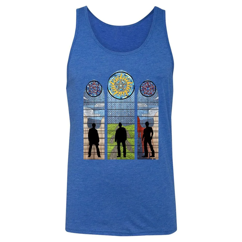 Unisex Jersey Tank - RPSEPZNS - True Royal Triblend - 12