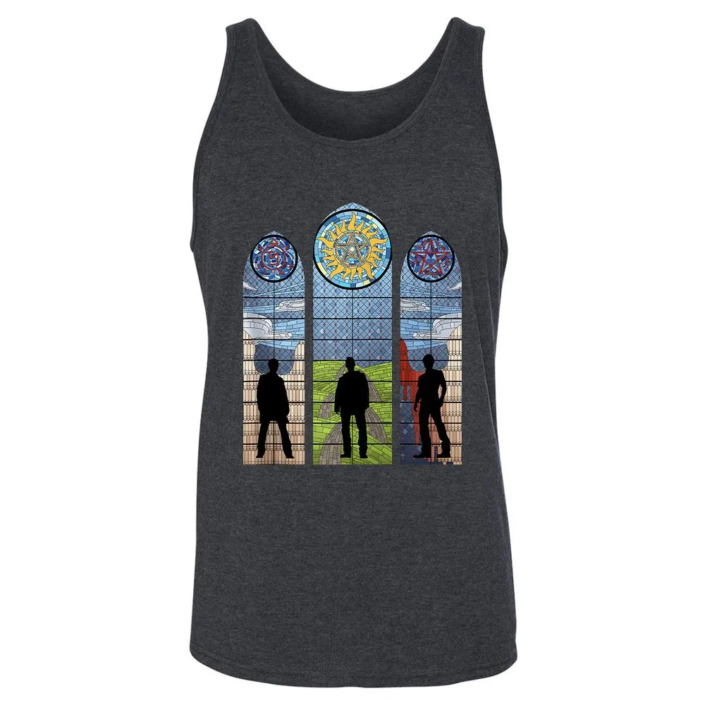 Unisex Jersey Tank - RPSEPZNS - Dark Grey Heather - 6