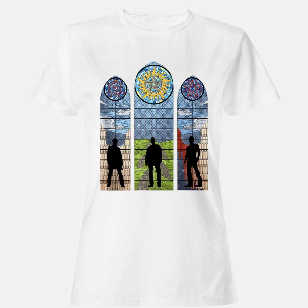 Women's T-Shirt - J7XWSB6Y - White - 16