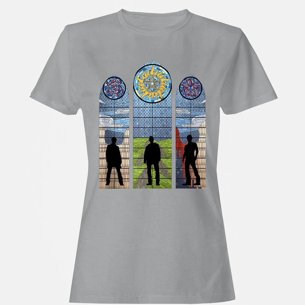 Women's T-Shirt - J7XWSB6Y - Sport Grey - 15