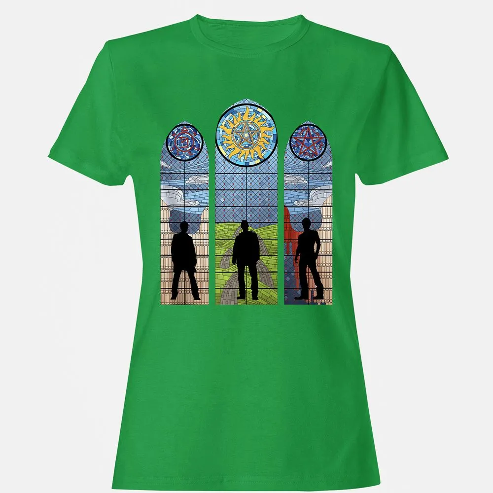 Women's T-Shirt - J7XWSB6Y - Irish Green - 7