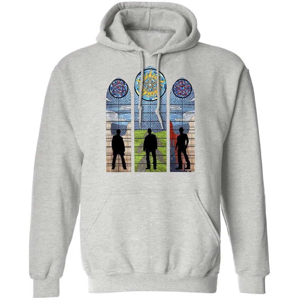 Classic Unisex Hoodie - YRQ67EC5 - Ash - 8