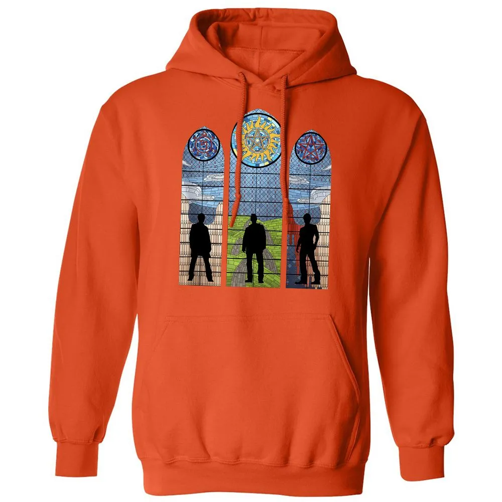 Classic Unisex Hoodie - YRQ67EC5 - Orange - 10