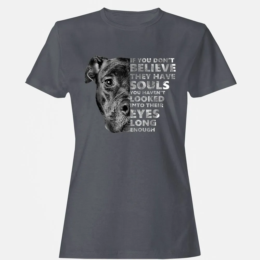 Women's T-Shirt - QETWRAPS - Dark Heather - 5