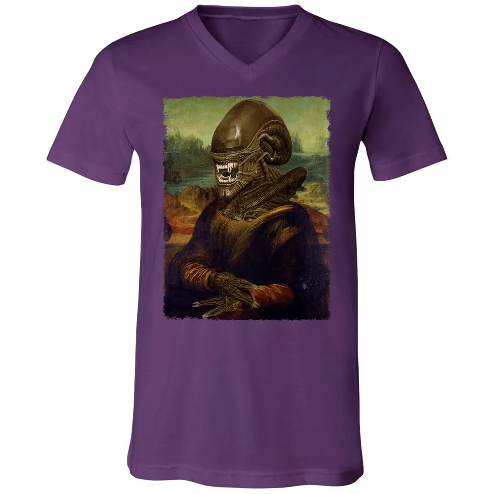 Unisex V-Neck T-Shirt - 1WGK514Y - Team Purple - 9