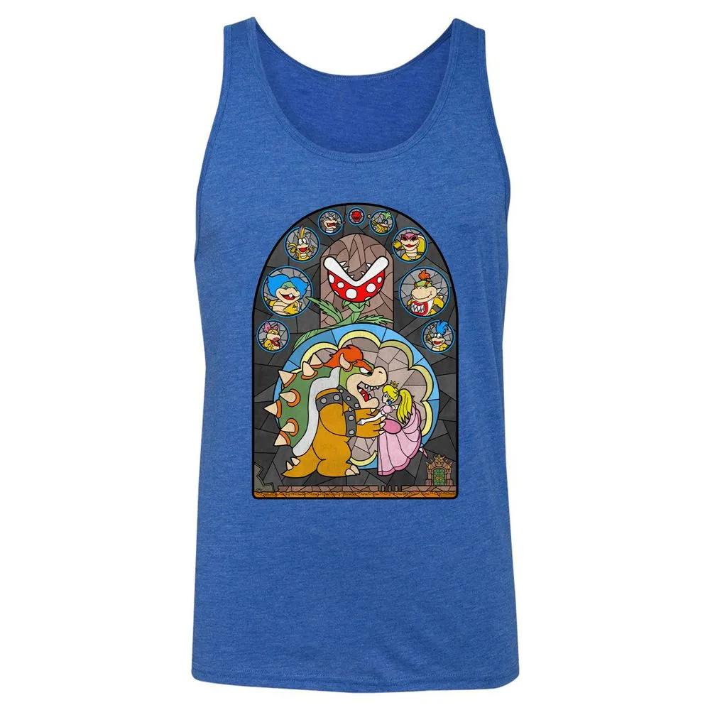 Unisex Jersey Tank - 134EV1AX - True Royal Triblend - 12