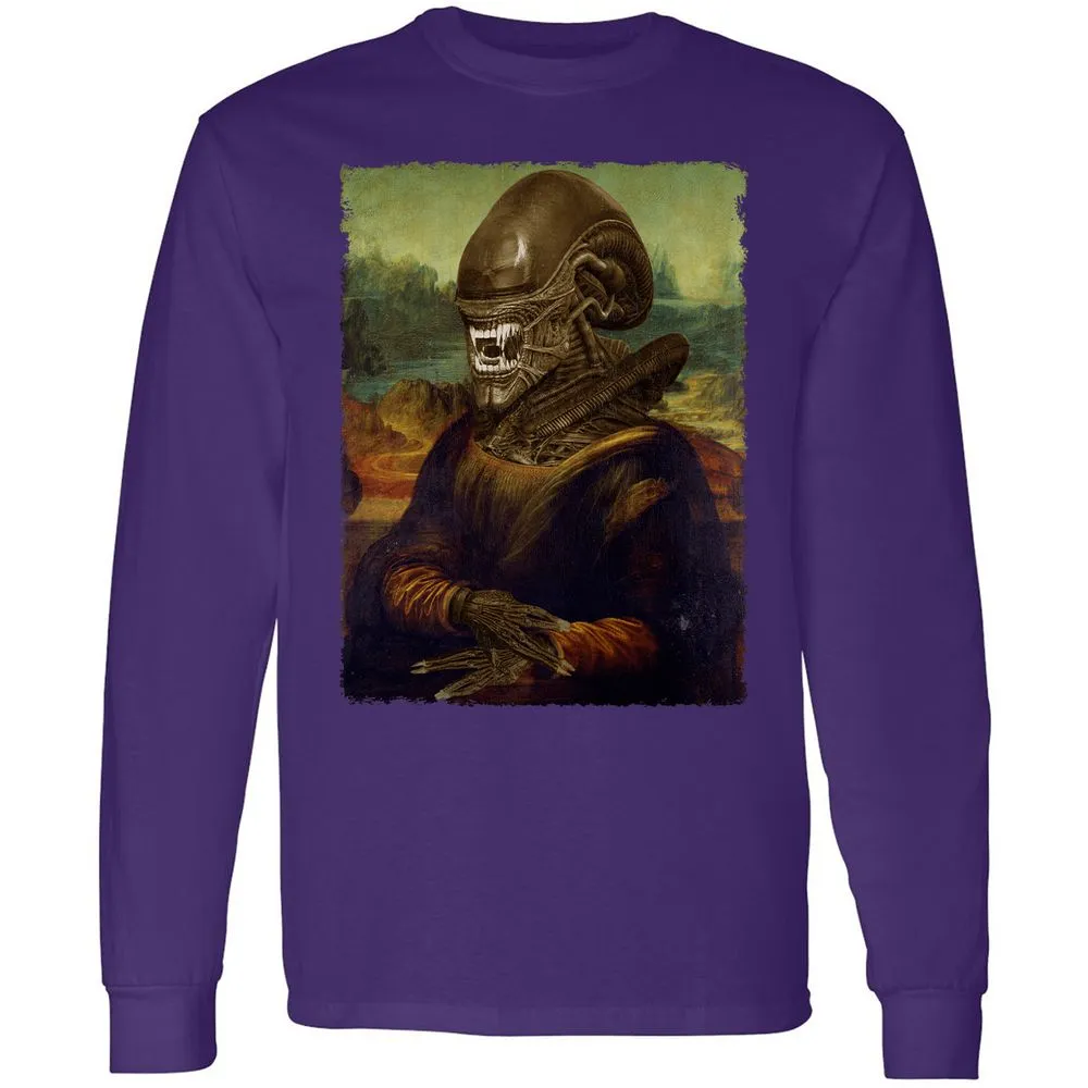 Long Sleeve T-Shirt - 1E86433E - Purple - 13