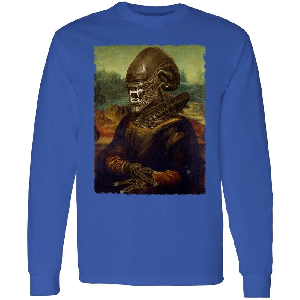 Long Sleeve T-Shirt - 1E86433E - Royal - 8