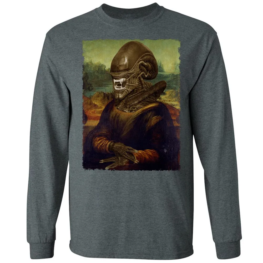 Long Sleeve T-Shirt - 1E86433E - Dark Heather - 15